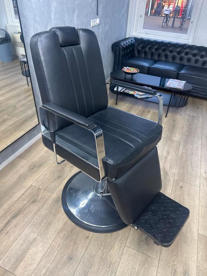 Professionele kappersstoel - Zwart leer, Diensten en Vakmensen, Kappers en Thuiskappers