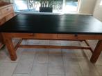 Antiek grenen, Huis en Inrichting, Tafels | Eettafels, Gebruikt, 100 tot 150 cm, Rechthoekig, 50 tot 100 cm