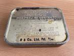WO2 Engels Emergency Ration blik met inhoud, Ophalen of Verzenden, Landmacht, Engeland, Overige typen