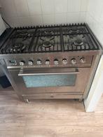 Gebruikte Fornuis met Oven en Grill, 45 tot 60 cm, Gebruikt, Hete lucht, 60 cm of meer