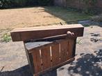 Houten bankschroef, Doe-het-zelf en Verbouw, Werkbanken, Ophalen, Gebruikt, Bankschroef