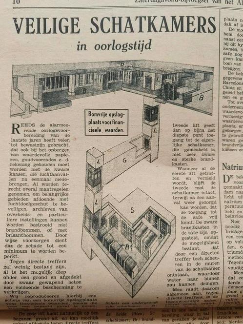 1939/1940, MOBILISATIE, POPEY CLUB, SCHUILKELDER, TUSCHINSKI, Verzamelen, Tijdschriften, Kranten en Knipsels, Krant, 1940 tot 1960