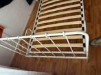 Eenpersoonsbed 90x200, Huis en Inrichting, Gebruikt, 90 cm, Eenpersoons, Wit