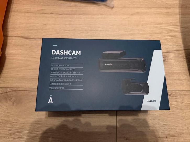 Nordval DC202-2CH Dashcam, Auto diversen, Dashcams, Nieuw, Ophalen of Verzenden