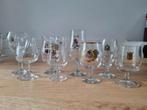 Verzameling van 39 bierglazen, Verzamelen, Glas en Borrelglaasjes, Ophalen, Gebruikt