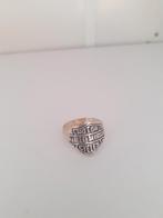 Harley Davidson Zilveren Ring - Maat 23, Sieraden, Tassen en Uiterlijk, Ringen, Ophalen of Verzenden