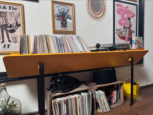 Custom made Platenspeler/lp meubel / vintage / retro, Huis en Inrichting, Woonaccessoires | Cd- en Dvd-rekken, Zo goed als nieuw