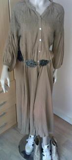 BY BAR maxi jurk "mokka" kleur maat L, Kleding | Dames, By bar, Overige kleuren, Verzenden, Maat 42/44 (L)