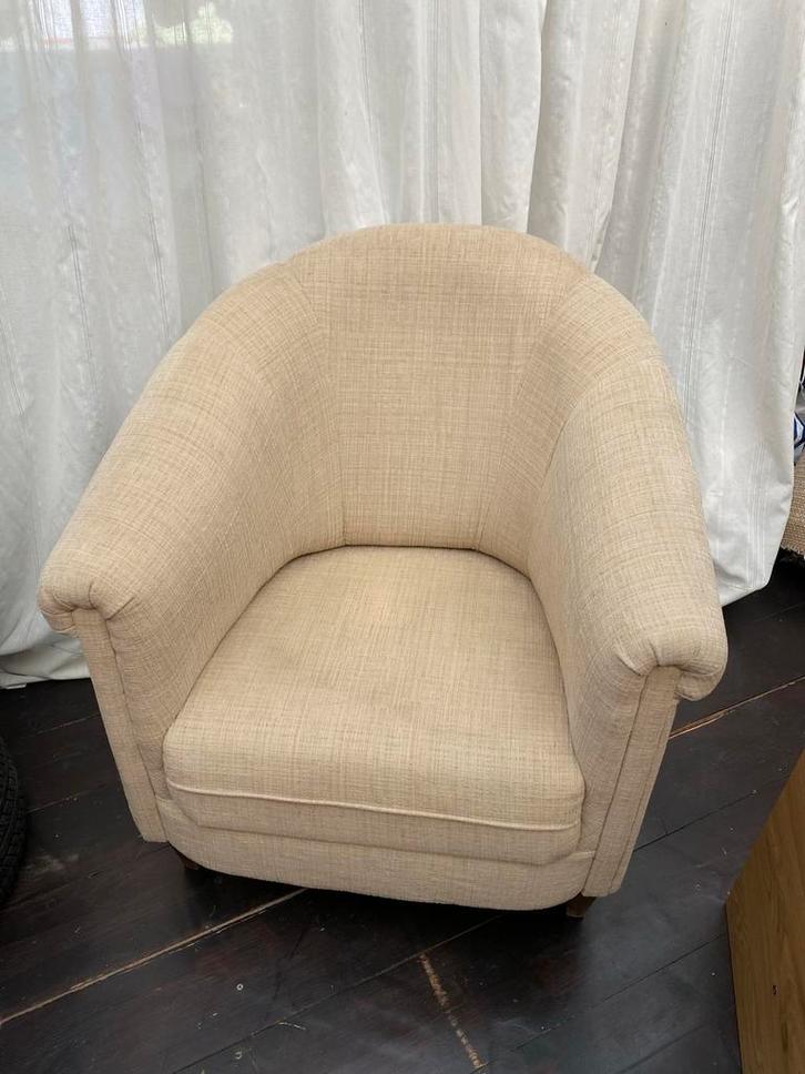 Gratis Eenzitter - Snel weg!, Huis en Inrichting, Fauteuils, Gebruikt, Stof, 75 tot 100 cm, Ophalen