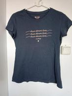 Blauw mustang shirtje maat xs, Blauw, Ophalen of Verzenden, Zo goed als nieuw, Korte mouw