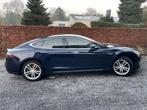 Tesla Model S 2013 Blauw, Free Superch, Nwe 90kWh (2025), Auto's, Tesla, Automaat, Achterwielaandrijving, 38 min, Elektrisch