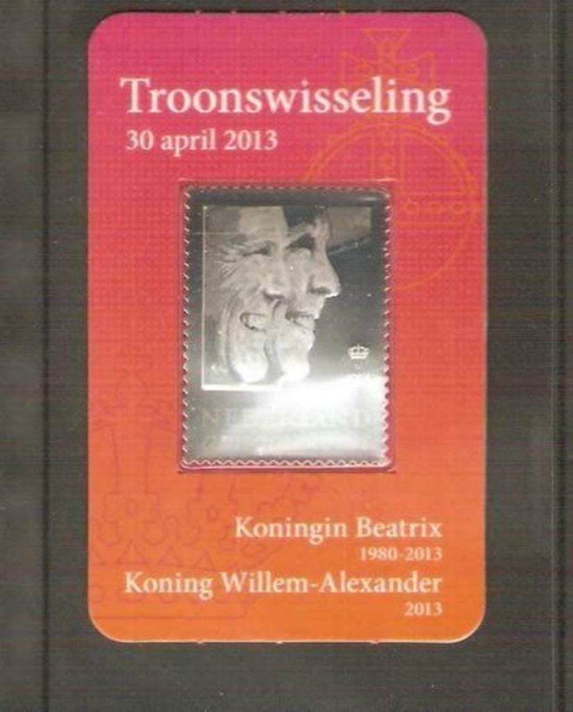 3d zegel Beatrix en Willem Alexander postfris, Postzegels en Munten, Postzegels | Nederland, Verzenden, Na 1940, Postfris