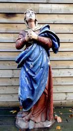zeer grote 19de eeuwse houten madonna 140cm, Ophalen
