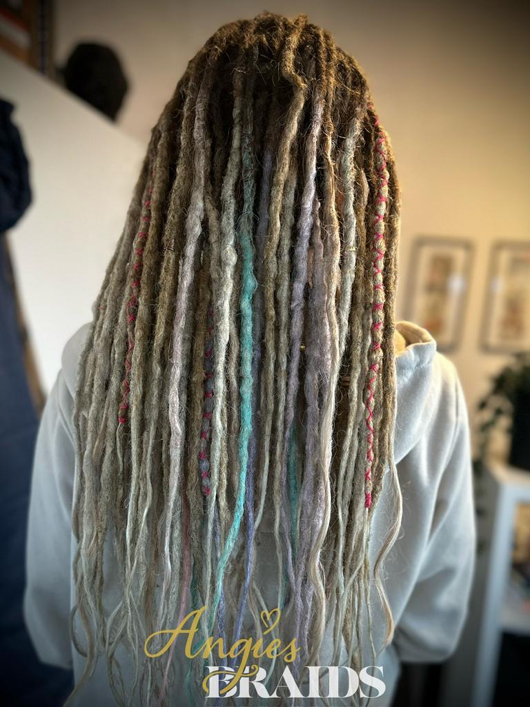 Dreads, dreadlocks, synthetisch, krul, Sieraden, Tassen en Uiterlijk, Uiterlijk | Haarverzorging, Ophalen, Nieuw, Pruik of Haarverlenging
