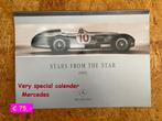 Mercedes Benz Kalender, Ophalen, Maandkalender