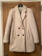 Giacomo teddy mantel maat M crème, Kleding | Dames, Jassen | Winter, Giacomo, Ophalen of Verzenden, Zo goed als nieuw, Beige