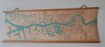 Wandkaart haven van Rotterdam, Ophalen, -, Kaart, Foto of Prent, -
