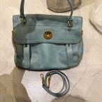 YSL Muse Two Blauwe Leren Handtas, Ophalen of Verzenden, Gebruikt, Blauw, Handtas