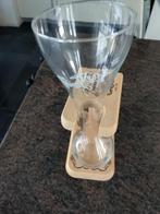 Bijzonder Bierglas in Houten Standaard (Pauwel kwak), Ophalen of Verzenden, Nieuw