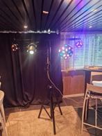 Disco lampen op standaard + defecte disco spullen, Ophalen, Gebruikt, Licht, Geluidgestuurd