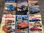 6x Alpine A110 Renault 8 Gordini thema tijdschrift, Boeken, Auto's | Boeken, Ophalen of Verzenden, Zo goed als nieuw, Renault