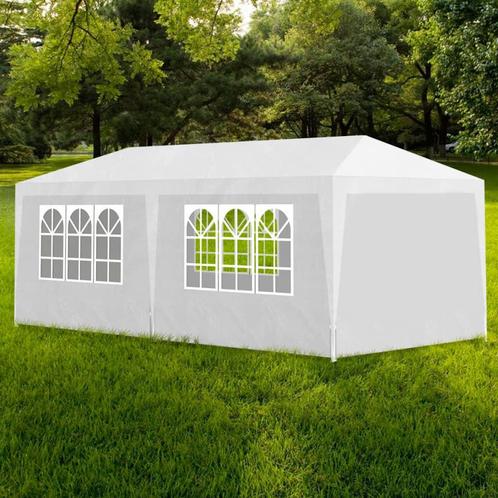 Partytent 3x6 m wit, Tuin en Terras, Partytenten, Nieuw, Partytent, 2 meter of meer, Ophalen of Verzenden