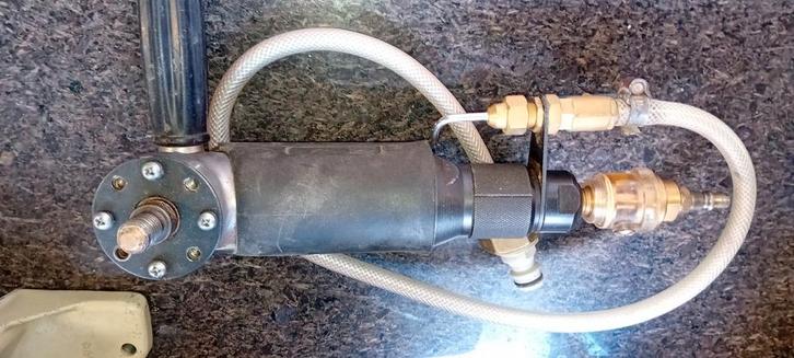 Polijstmachine water lucht gereedschao, Doe-het-zelf en Verbouw, Gereedschap | Slijpmachines, Gebruikt, Werkbankslijpmachine, Minder dan 700 watt