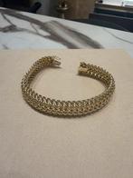 14k Gouden Fantasie Armband - 21.8g, Sieraden, Tassen en Uiterlijk, Armbanden, Goudpunt, Ophalen of Verzenden, Goudpunt, Goud
