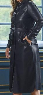 Imitatie  leren jurkje van Miljuschka, Kleding | Dames, Ophalen of Verzenden, Zo goed als nieuw, Blauw, Jurk