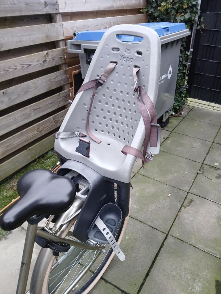 Yepp achterzitje, Fietsen en Brommers, Achterzitje, Yepp, Ophalen of Verzenden, Gebruikt