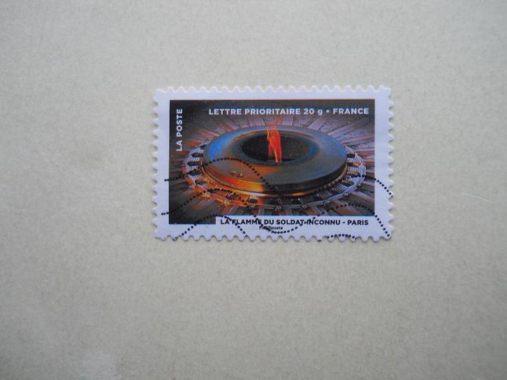 Frankrijk 2012 La flamme soldat inconnu Yv.Autoadh.754 gest., Postzegels en Munten, Postzegels | Europa | Frankrijk, Gestempeld
