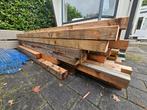 Douglas palen & vloerdelen - Veranda/Hok, Doe-het-zelf en Verbouw, Hout en Planken, Ophalen, Gebruikt, Plank, Overige houtsoorten