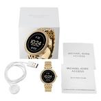 Michael Kors Smartwatch MKT5127 - Zeer Goede Staat, Sieraden, Tassen en Uiterlijk, Smartwatches, Hartslag, Geel, Ophalen of Verzenden
