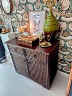 Vintage Rotan manou Commode, Gebruikt, X, 75 tot 100 cm, Minder dan 50 cm