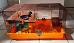 hamsterkooi, Dieren en Toebehoren, Knaagdieren en Konijnen | Hokken en Kooien, Kooi, Minder dan 75 cm, Zo goed als nieuw, Hamster