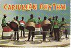 Ned. Antillen Caribbian rhythm steelband ansichtkaart 1967, Verzamelen, Ansichtkaarten | Buitenland, Gelopen, 1960 tot 1980, Buiten Europa
