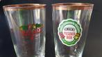 Retro Heineken bierglazen, Ophalen of Verzenden, Nieuw, Glas of Glazen, Heineken