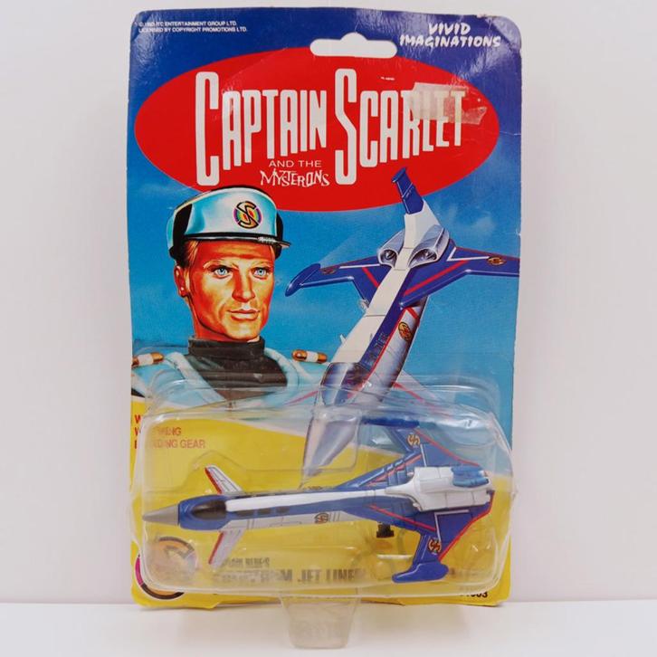 Captain Scarlet Captain Blue’s Spectrum Jet Liner 1993, Verzamelen, Speelgoed, Nieuw, Ophalen of Verzenden