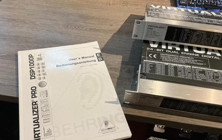 Behringer Virtualizer, Muziek en Instrumenten, Effecten, Gebruikt, Chorus, Delay of Echo, Reverb, Overige typen, Multi-effect