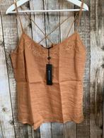 Super mooi nieuw linnen topje van Expresso (Maat 42), Bruin, Maat 42/44 (L), Nieuw, Zonder mouw