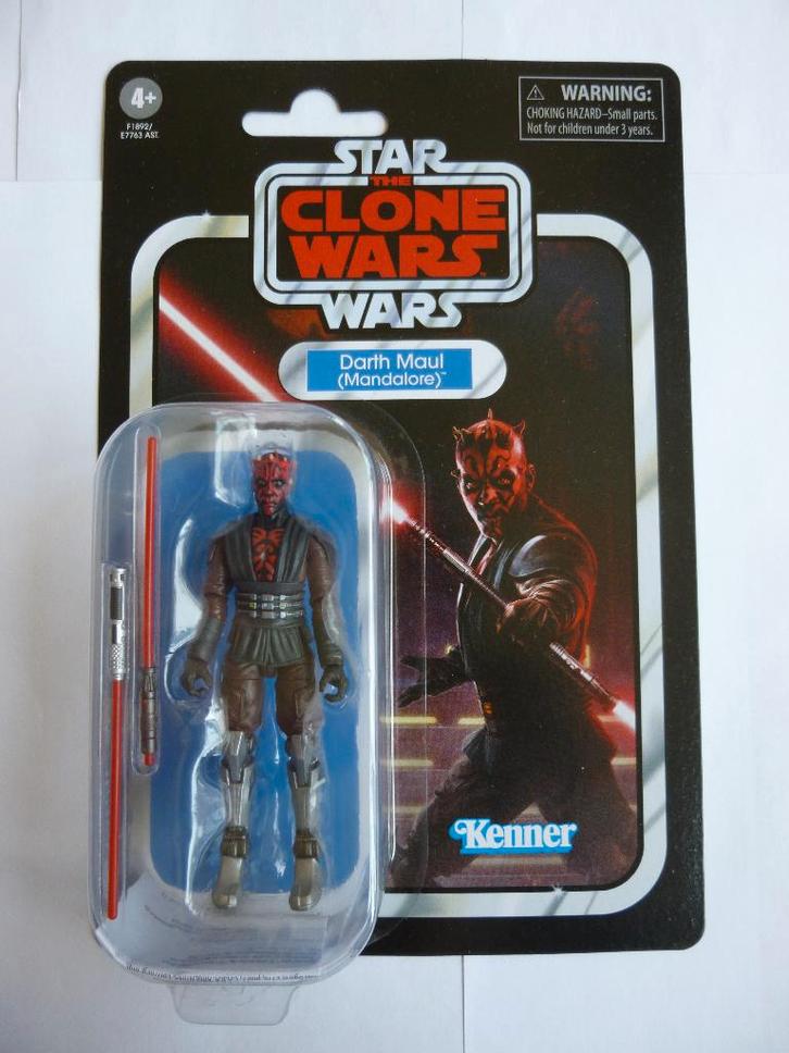 STARWARS VINTAGE COLLECTION TCW VC201 "DARTH MAUL "UIT 2021, Verzamelen, Star Wars, Zo goed als nieuw, Actiefiguurtje, Ophalen of Verzenden