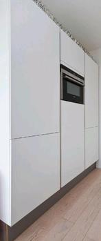 Nobilia keuken mat wit greeploos incl.apparatuur en garantie, Huis en Inrichting, Keuken | Complete keukens, Wit, Dubbelwandige keuken