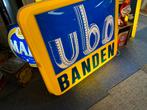 ubo banden reclame lichtbak, Verzamelen, Merken en Reclamevoorwerpen, Ophalen, Gebruikt, ., Lichtbak of (neon) lamp