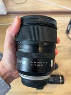 Tamron 24-70 mm f/2.8 Di VC USD G2 - Canon EF, Audio, Tv en Foto, Fotografie | Lenzen en Objectieven, Ophalen, Gebruikt, Standaardlens
