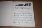 Aanvalluuhhh. Het supporters songboek. Joop van Houten., Muziek en Instrumenten, Bladmuziek, Ophalen of Verzenden, Gebruikt, Artiest of Componist