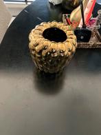 Gouden DK Design Framboos Vaas, Huis en Inrichting, Woonaccessoires | Vazen, Ophalen, Overige materialen, Geel, Zo goed als nieuw
