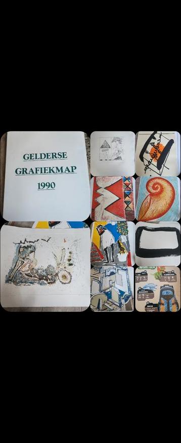 Gelderse Grafiekmap 1990 beschikbaar voor biedingen