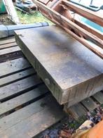 Betonplaten 100x60x14 cm (gebruikt), Doe-het-zelf en Verbouw, Ophalen, Gebruikt, Minder dan 25 mm, Pallet