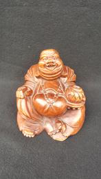 houten Happy Boeddha - China - Hoogte 25 cm, Ophalen of Verzenden, Gebruikt