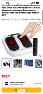 Gloedniewe voet en been massage!, Sport en Fitness, Massageproducten, Ophalen of Verzenden, Nieuw, Apparaat
